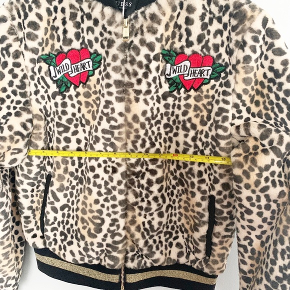 RARE Guess Los Angeles Cheetah Bomber Jacket NWT - Picture 16 of 16